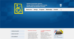 Desktop Screenshot of hvidra.hr